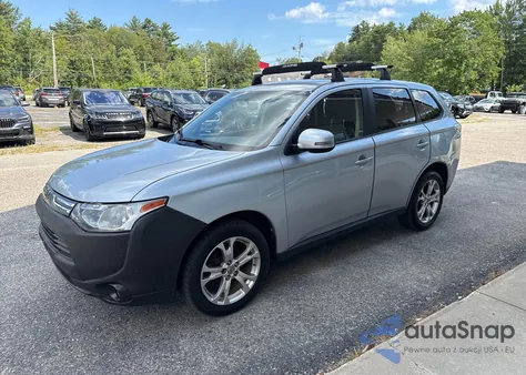 2014 Mitsubishi Outlander Se from USA, damaged, VIN JA4AZ3A38EZ008655